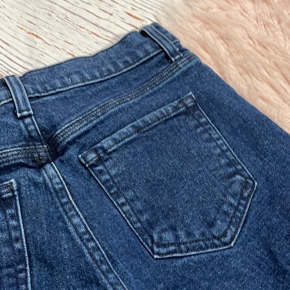 BLDWN High Waisted Cropped Wide Leg Pleated Jeans Aura - Picture 11 of 11